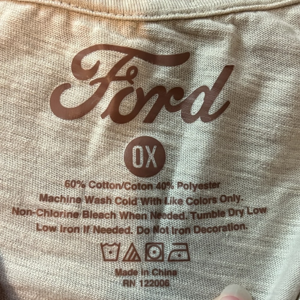 Bronco Built Tough Graphic Tee OX size - Picture 3 of 5
